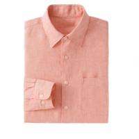 Mens-Light-Color-Linen-Cotton-Dress-Shirts