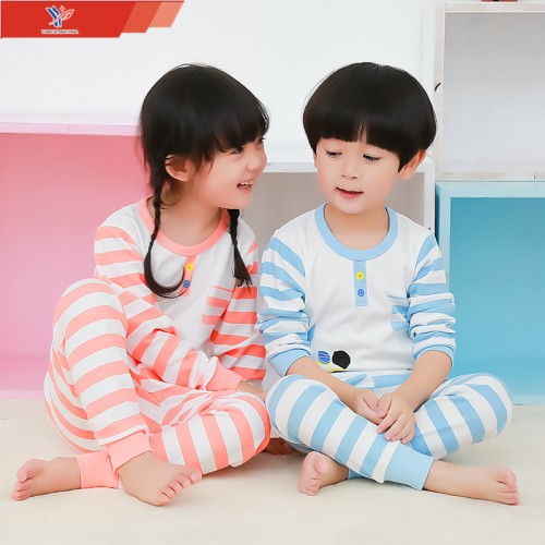 wholesale-cheap-100-cotton-thermal-long-johns-kids-pajamas-children-sleepwear