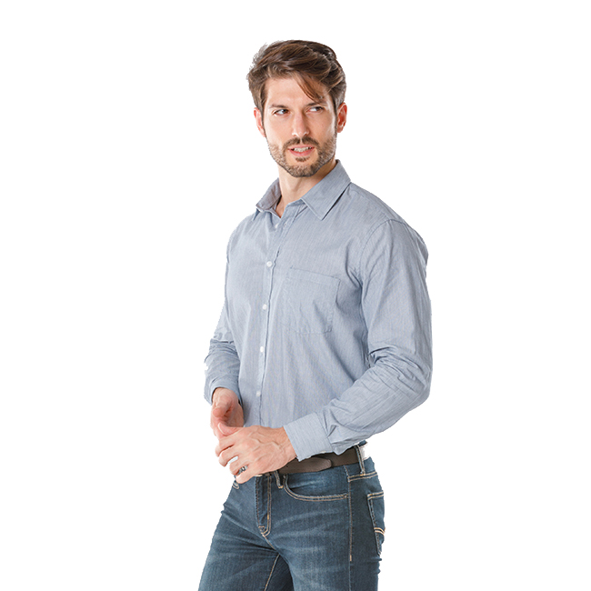 Wholesale-cotton-stripes-formal-men-dress-shirt-1