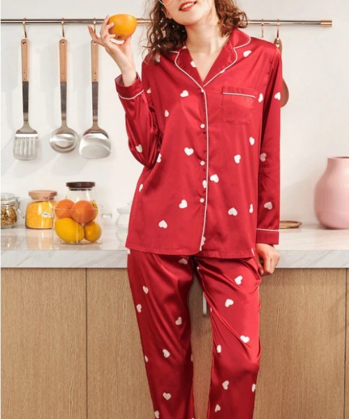 Womens-Silk-Satin-Two-Piece-Pajamas-Long-Sleeve-Loungewear-Pyjamas-Women-Sleepwear-PJ-Set-Manufacturer-Wholesale-Supplier-in-Bangladesh