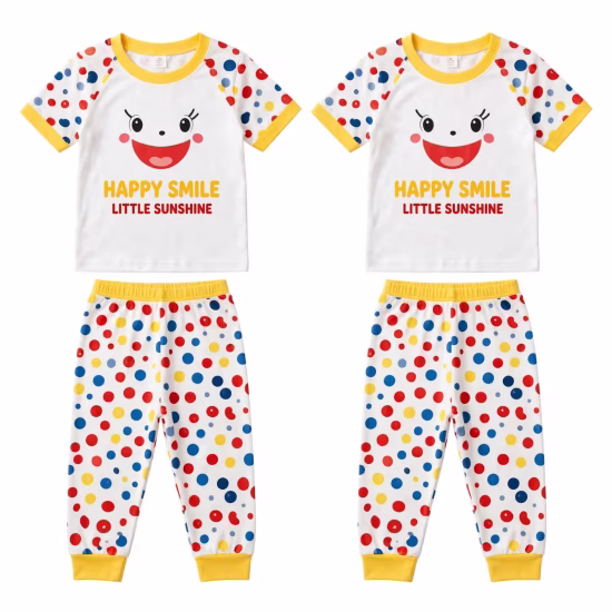 Children&rsquo;s Cheerful Pajamas Factory In Bangladesh