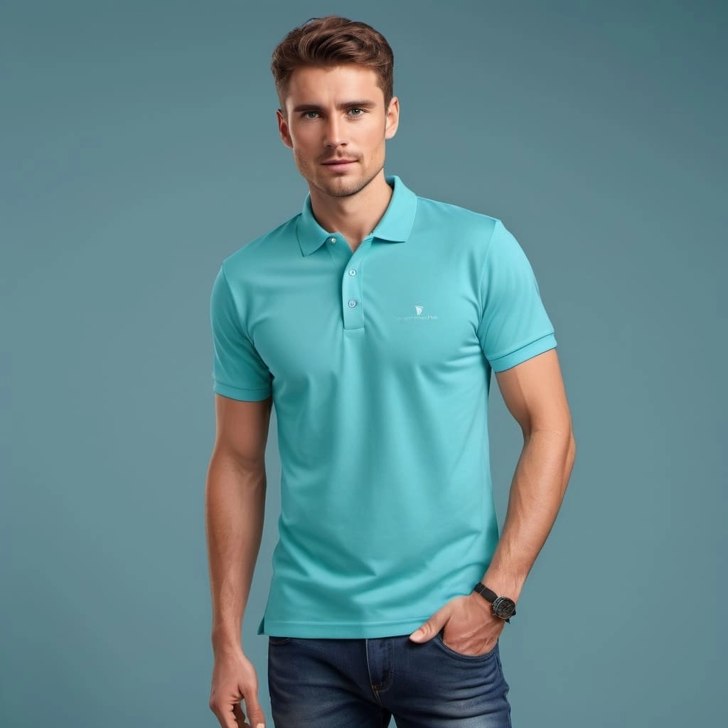 Embossed Logo Polo Shirt Exporter In Bangladesh