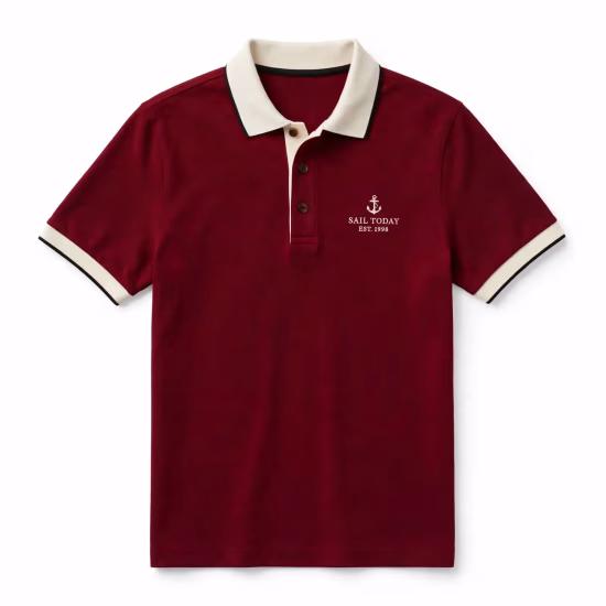 Embroidered Logo Polo Shirt Exporter In Bangladesh
