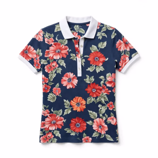 Buy Floral Print Polo Shirt near in  Sulaymaniyah, Iraq