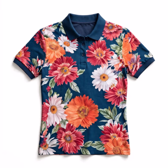 Buy Floral Print Polo Shirt near in  Sulaymaniyah, Iraq