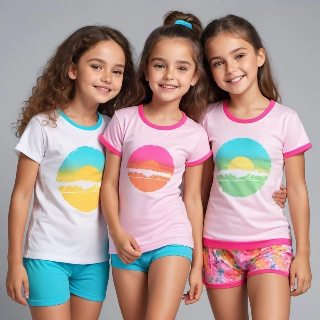Girls’ Bright Sleepwear Manufacturer In Bangladesh