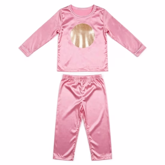 Girls&rsquo; Shiny Pajama Set Manufacturer In Bangladesh