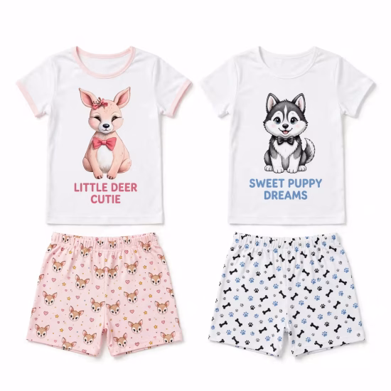 Girls&rsquo; Whimsical Sleepwear Manufacturer In Bangladesh