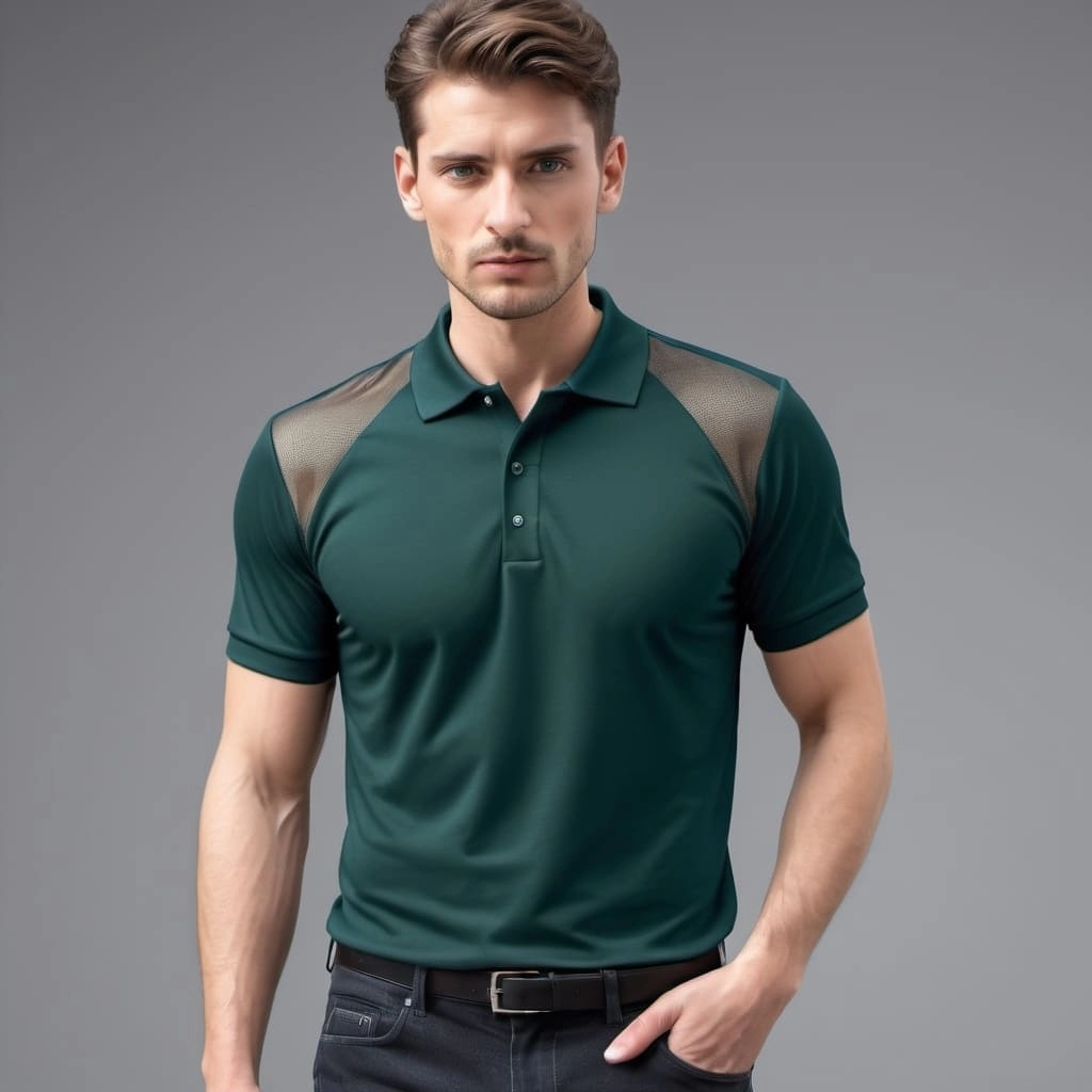 Mesh Panel Polo Shirt Manufacturer In Bangladesh