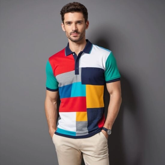 Patchwork Polo Shirt Exporter In Bangladesh