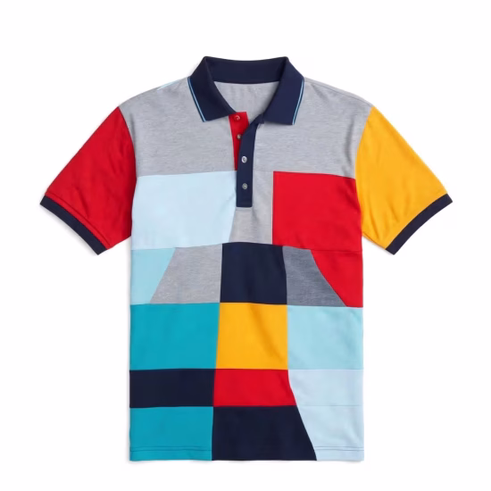 Patchwork Polo Shirt Exporter In Bangladesh