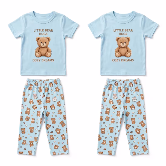 Toddler’s Cute Pajama Set Factory In Bangladesh Toddler's Cute Pajama Set Manufacturer for Qormi, Malta
