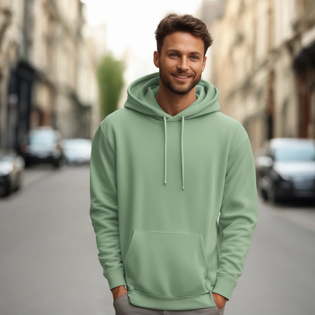 Sage Green Printable Blank Hoodies Suppliers For Russia