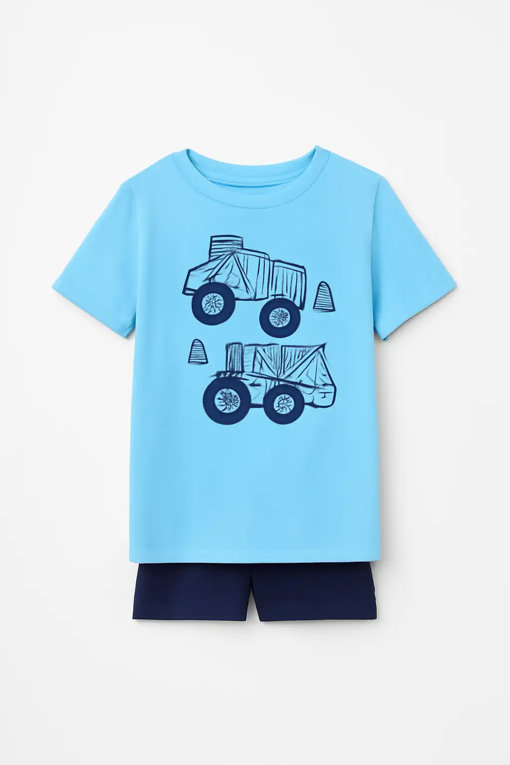 Boys’ Chest Print T-shirt – Manufacturing for Dubai