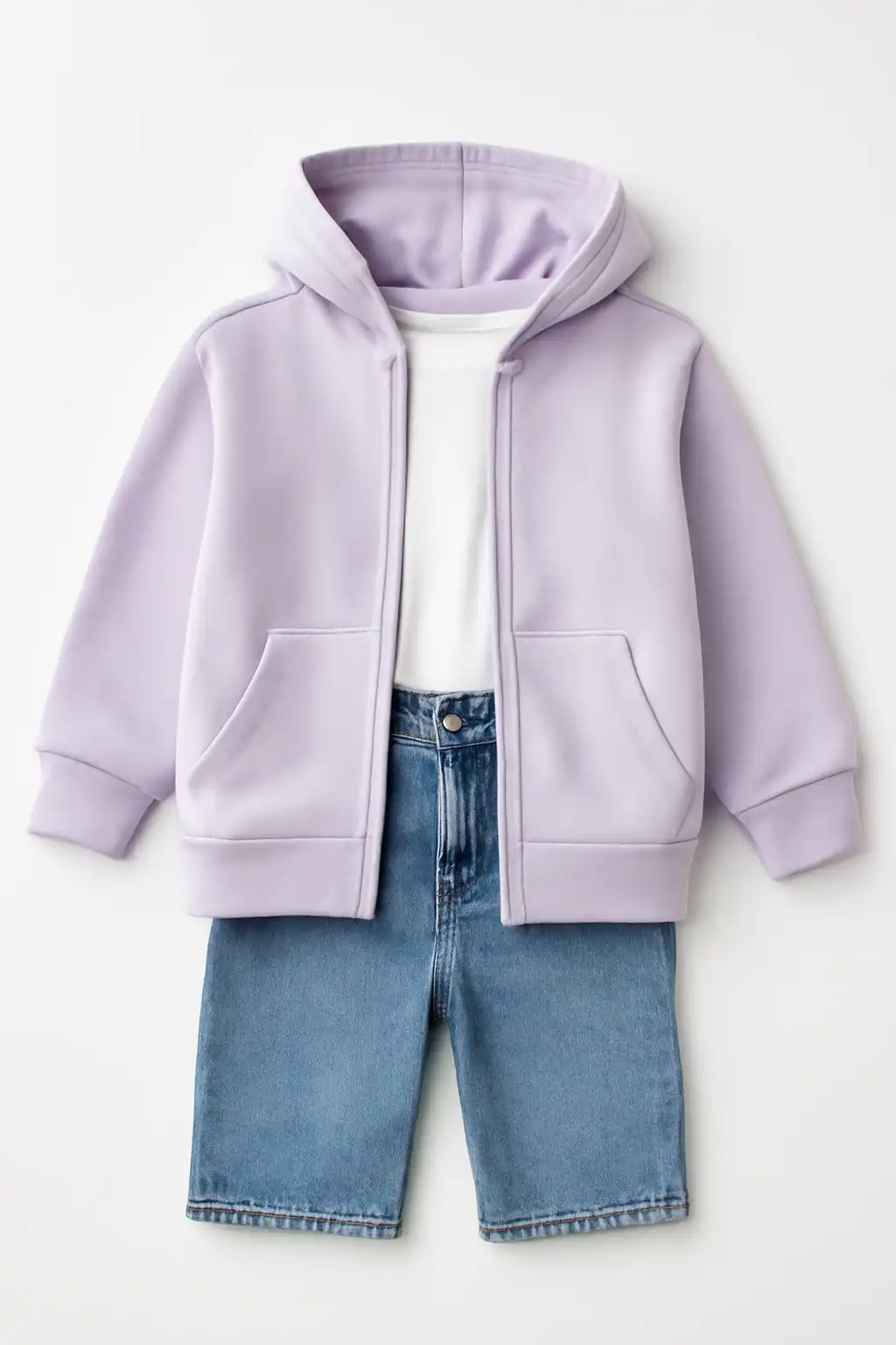 Custom Girls’ Zip through Hoodies – Export to Canada