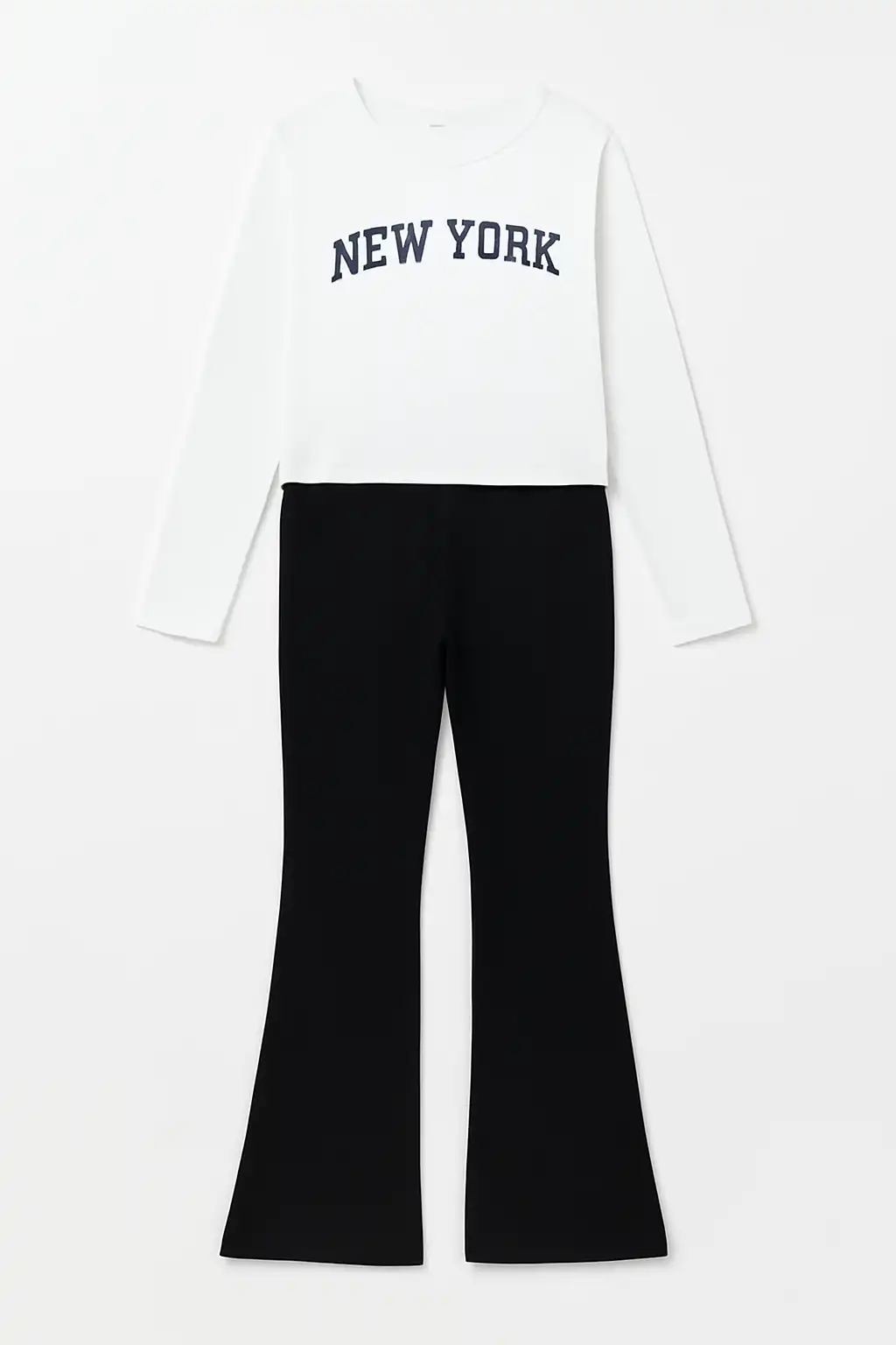 Girls’ Trendy Flared Leggings – Chile Apparel Production Partner